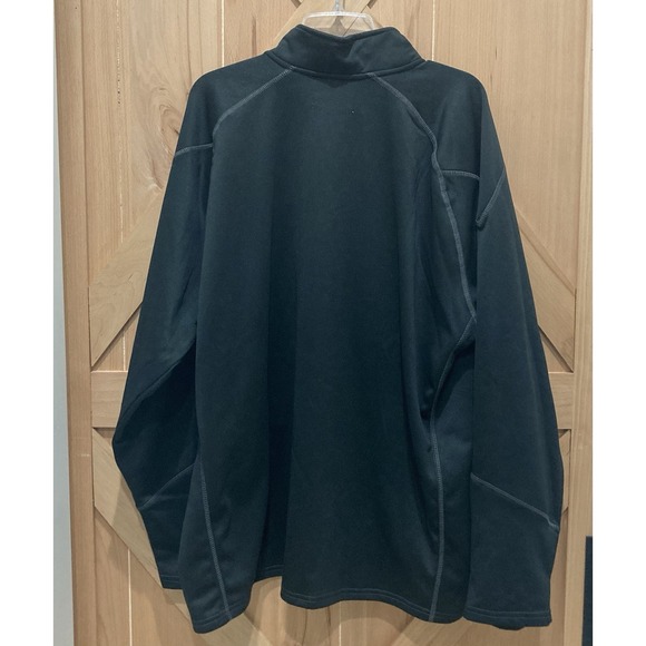 NWT Ranger Boats 3XL Black 1/4 Zip Fleece Pullover Performance Mens Jacket New - Picture 4 of 8